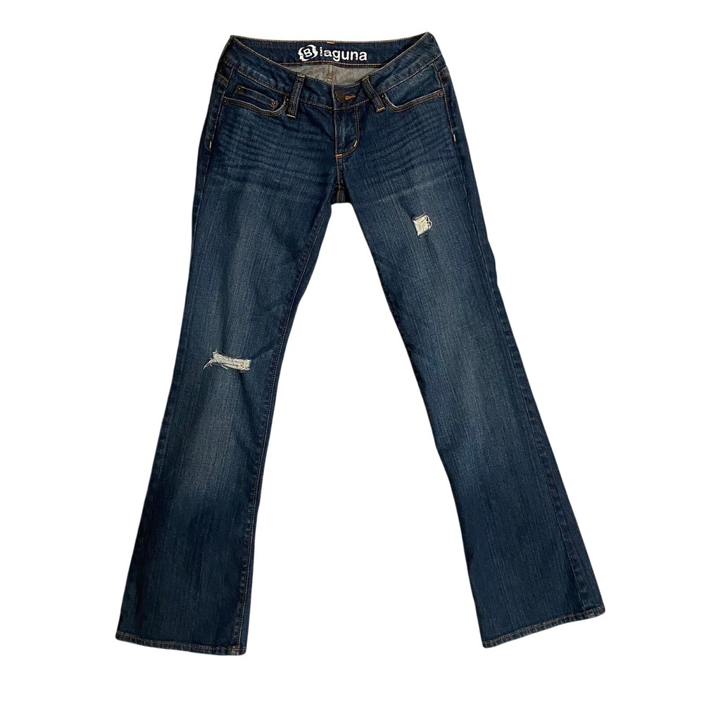 Vintage Bullhead Jeans 00 Short Low Rise Bootcut Laguna medium wash